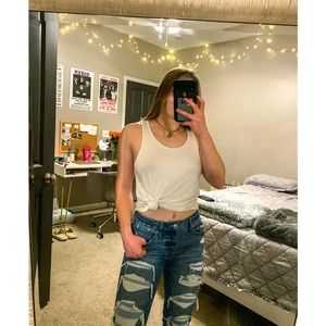 White American Eagle Soft and Sexy Tank
